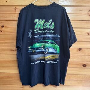 Mel’s Drive-in Where Were You in ‘62 Black Graphic T-Shirt XXL